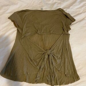Free People open back top x-small